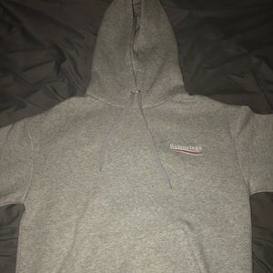 Balenciaga 2018 Grey Campaign Hoodie